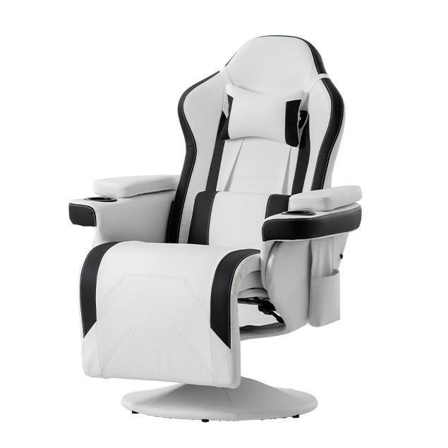 ★大人気★ゲーミングチェア ソファ生地 回転 高反発 疲れにくい ガスシリンダー スチームフレーム ゲーム オフィスチェア パソコン 椅子 チェア 135° 