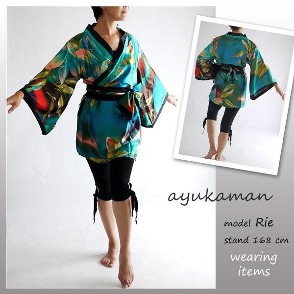 再入荷 cwa04 0031着物風ミニ（花）和柄 ドレス よさこい dress 衣装