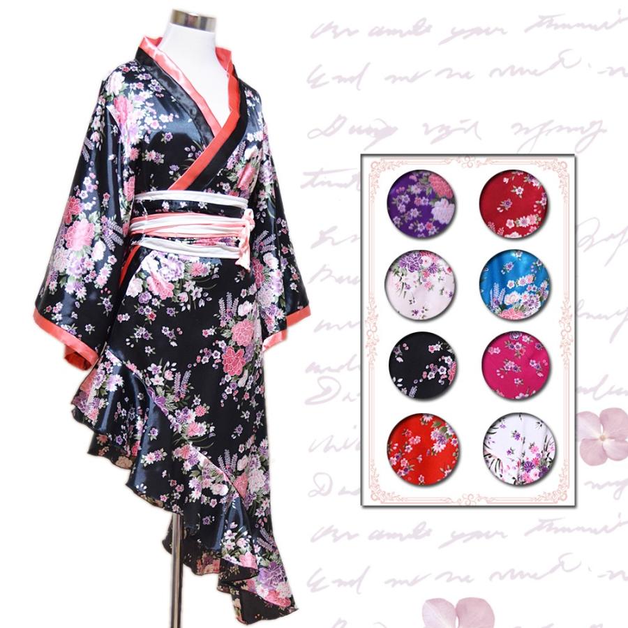 Cwa52 0366 0336 帯付きななめカットフリル花魁着物ロングドレス 和柄 ドレス 和柄 ワンピース 花魁 衣装 花魁 ドレス 花魁 コスプ Cwa52 ダンス衣装 美脚パンツの富利恵 通販 Yahoo ショッピング