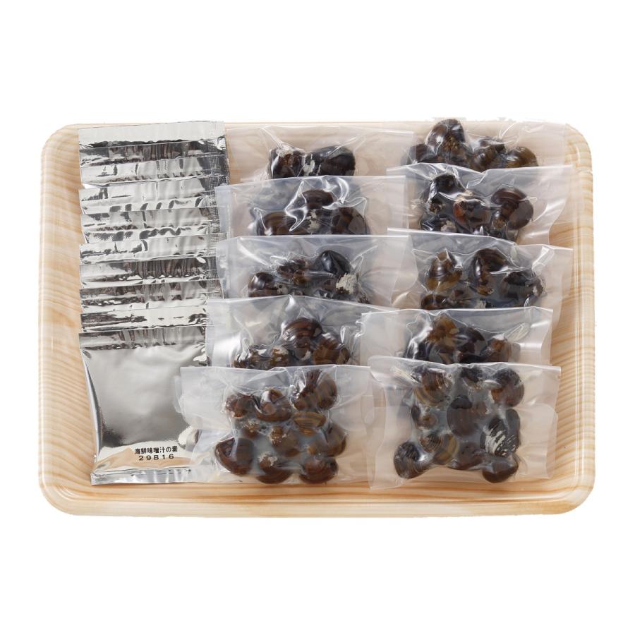 琵琶湖産 しじみ味噌汁 《 10 食 セット / ご自宅用パッケージ 》[ あゆの店きむら / GS10 ] 味噌汁 みそ汁 お味噌汁 おみそ汁 しじみ セタシジミ 琵琶湖 天然 |  | 01