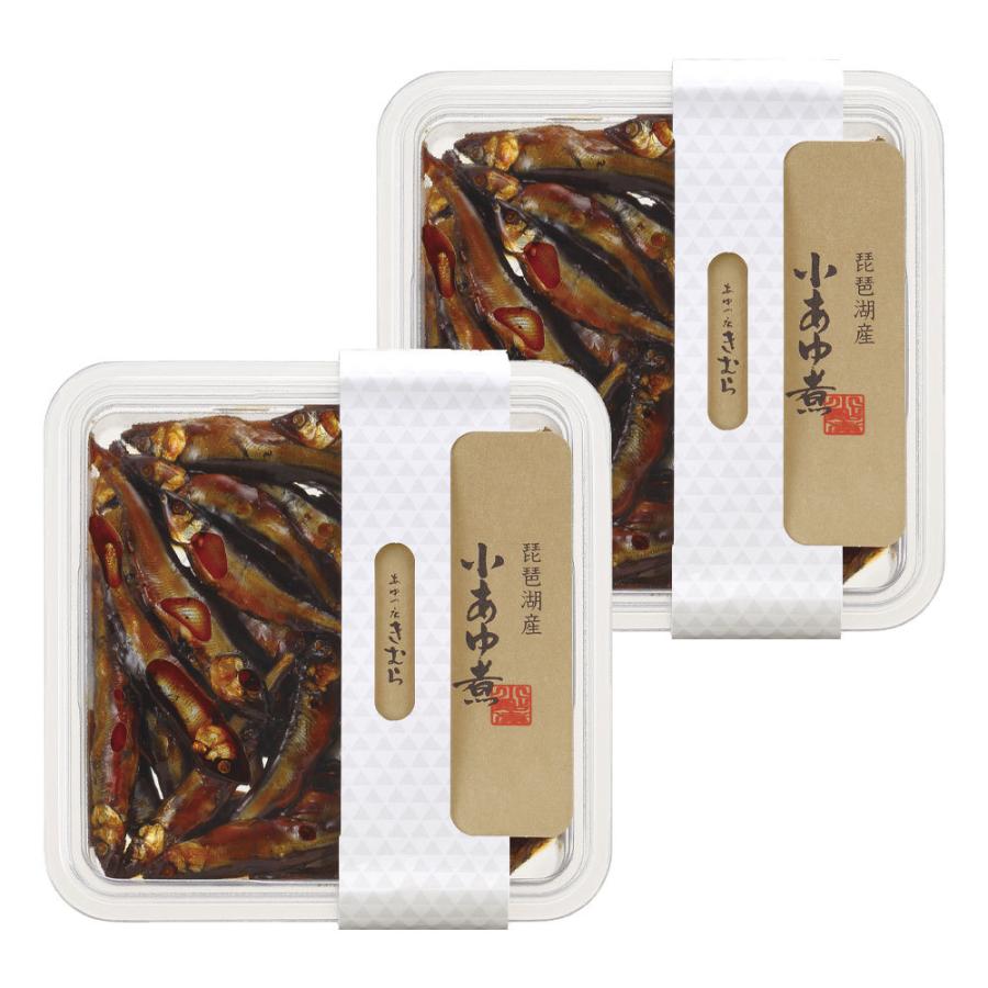 [ 初回限定 送料無料 ] 鮎 甘露煮 佃煮 琵琶湖産天然 小あゆ煮 80g×2 [ あゆの店きむら / KOC2 ] 鮎 甘露煮 佃煮 あゆ アユ 小鮎 小鮎煮 飴煮 飴炊き |  | 01