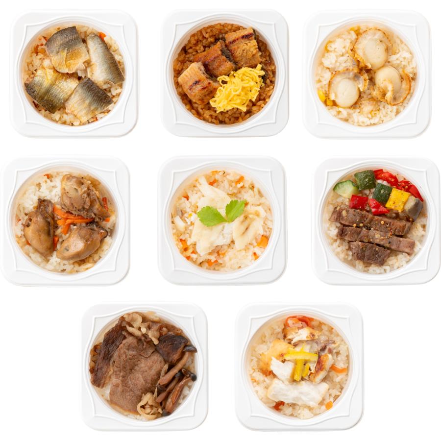 【贅沢御膳】10個セット 冷凍 ご飯 高級 詰め合わせ 焼きあゆ 鰻まぶし 帆立バター 牡蠣うま煮 焼き鯛 近江牛ステーキ 近江牛すき焼き 銀だら西京焼き ギフト |  | 02