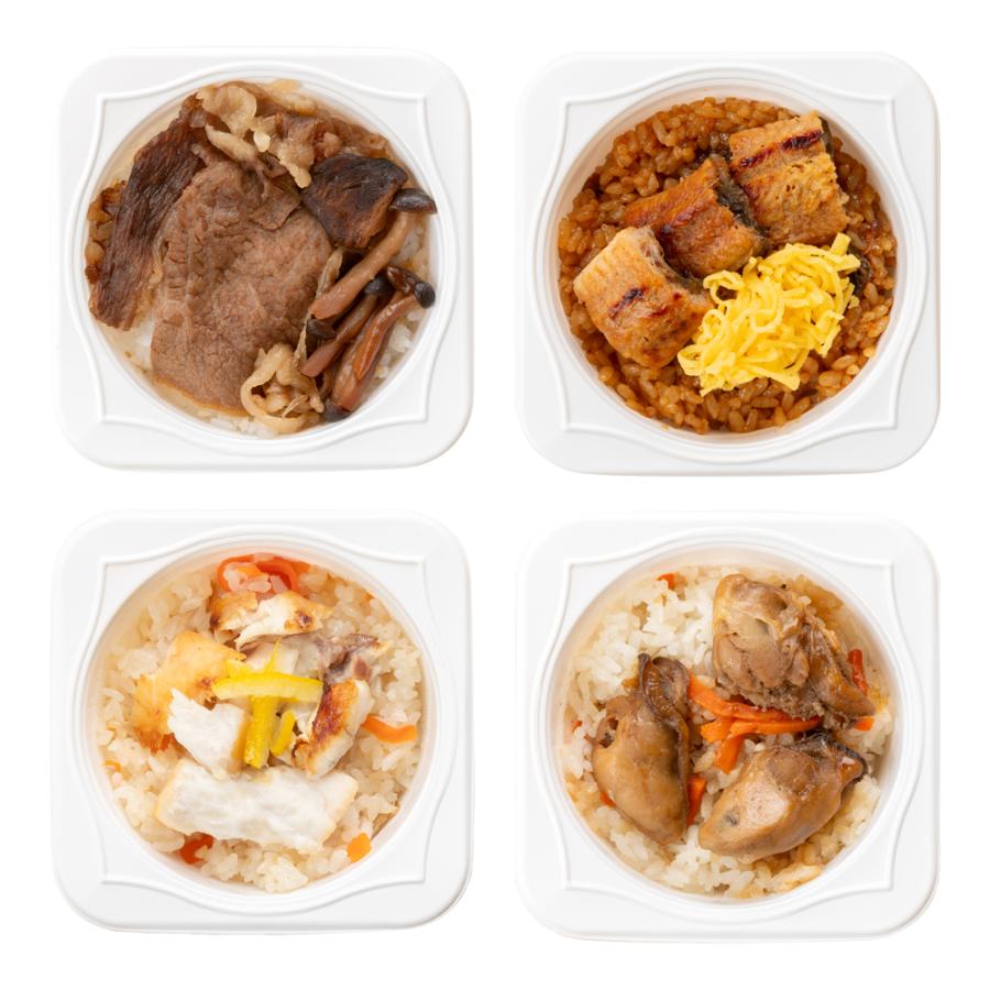 【贅沢御膳】4種セットB 鰻まぶし 牡蠣うま煮 近江牛すき焼き 銀だら西京焼き 冷凍ご飯 高級 贅沢 詰め合わせ セット ギフト プレゼント お取り寄せ グルメ 和食 |  | 03