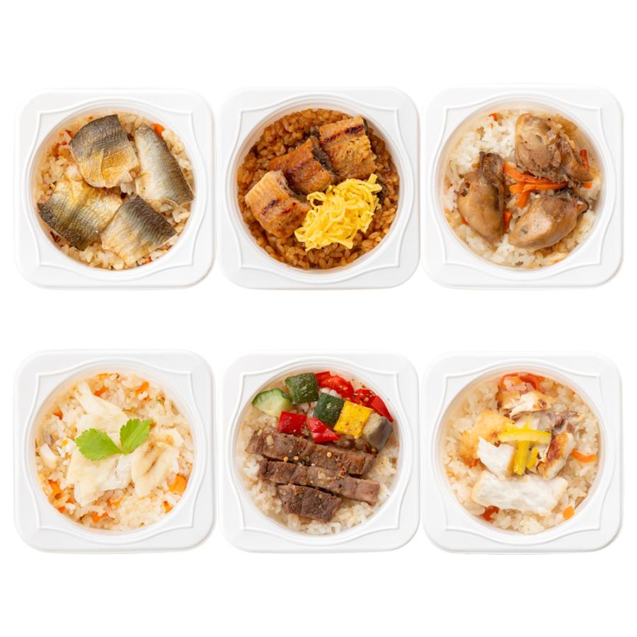 【贅沢御膳】6種セット 焼きあゆ 鰻まぶし 牡蠣うま煮 焼き鯛 近江牛ステーキ 銀だら西京焼き 冷凍ご飯 高級 贅沢 詰め合わせ セット ギフト プレゼント |  | 03