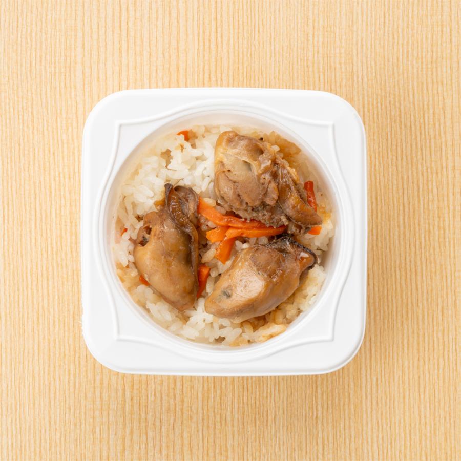 【贅沢御膳】牡蠣うま煮ご飯 （かきめし） 広島県産かき使用 4個セット 冷凍ご飯 高級 ごちそう お取り寄せ グルメ 手軽 簡単 / PGKA4 牡蠣 かき カキ |  | 02