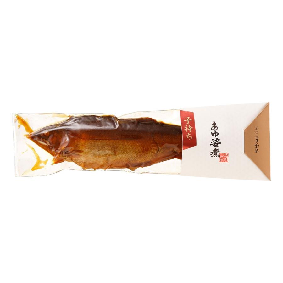 鮎 甘露煮 あゆの姿煮 子持 1尾入 [ あゆの店きむら / T08 ] 鮎 あゆ アユ 姿煮 子持 子持ち 甘露煮 佃煮 琵琶湖 |  | 01
