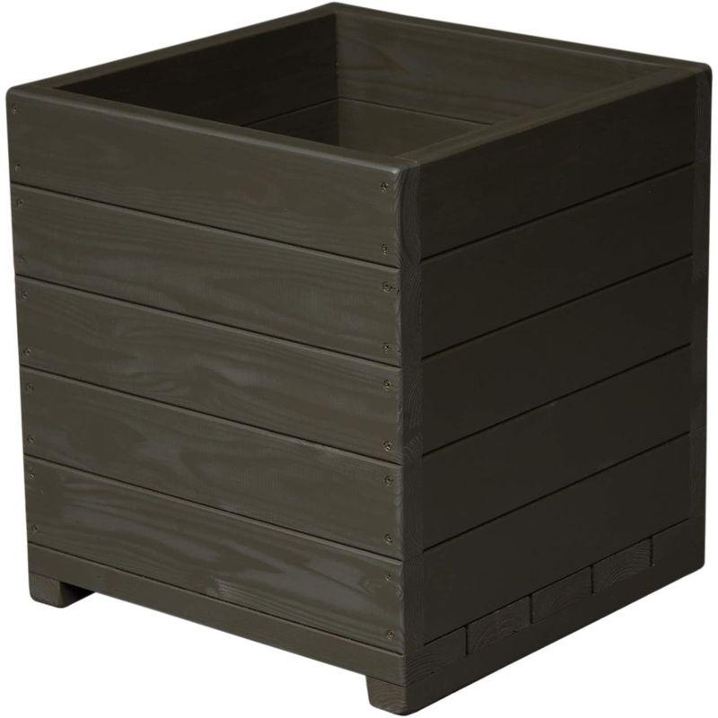 ウェルカムウッド(Welcome Wood) 大型鉢 大型プランター EHD15-UB UB アンバーブラウン 15号 長さ 48cm 奥行 鉢、プランター JSB1489549709(13460円)