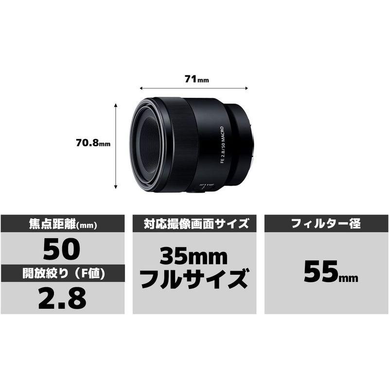20222022ソニー マクロ フルサイズ FE 50mm F2.8 Macro デジタル一眼