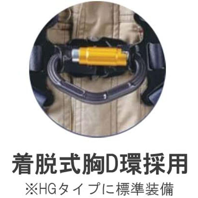 藤井電工　新規格　フルハーネス　ZERO-G　HARNESS　背当てパッド・着脱式胸D環付き　水平型　ハーネス本体のみ　ゼロGハーネス　墜落