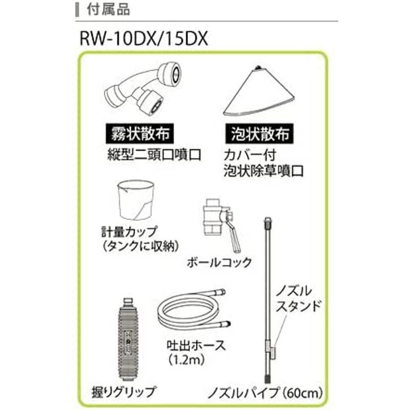 除草剤付き工進　背負式手動式噴霧器　グランドマスター　＋　除草剤　500ml　RW-10DX　サンフーロン　1本付