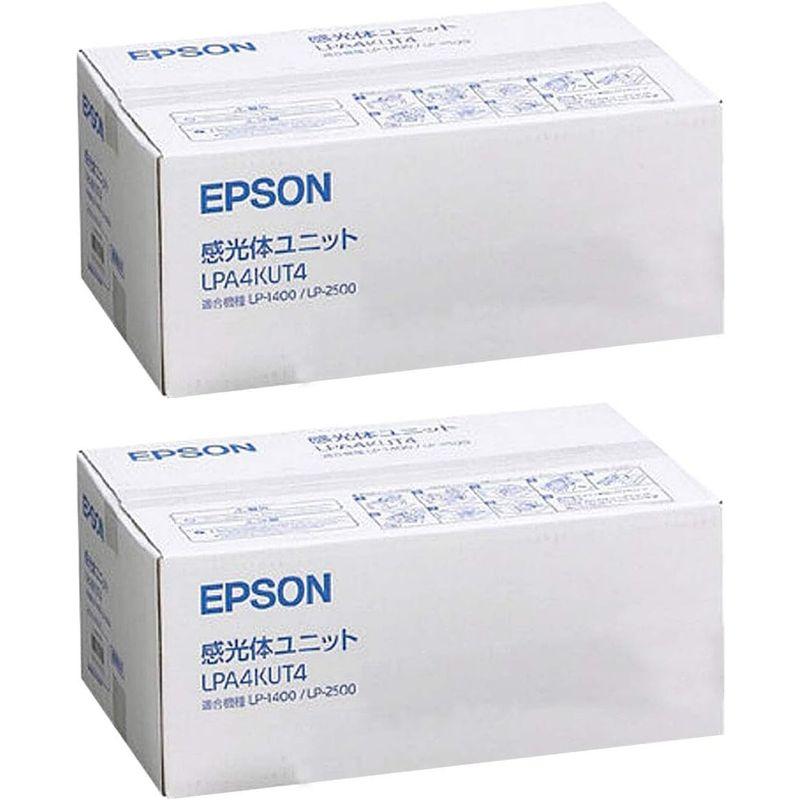 EPSON　LPA4KUT4　感光体ユニット　純正品　2本セット