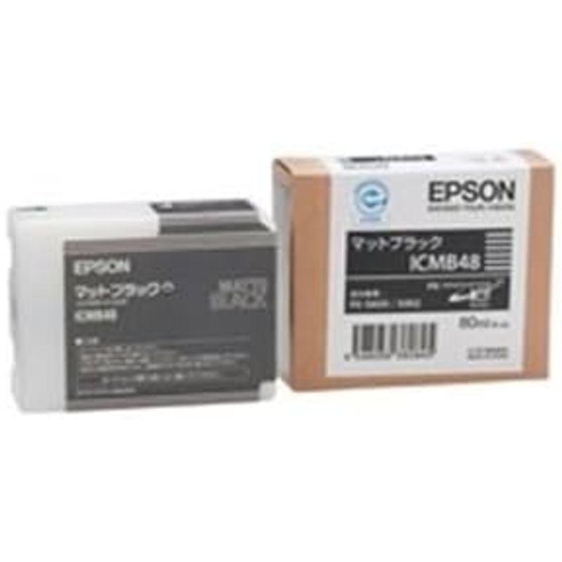 お徳用　5セット　EPSON　マットブラック　エプソン　インクカートリッジ　純正　ICMB48