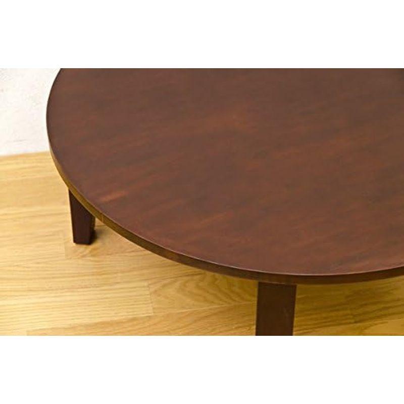 NEWラウンドテーブル ( 折りたたみローテーブル ) 丸型 直径90cm