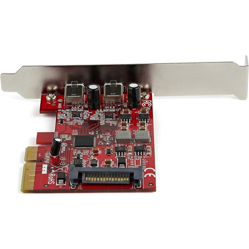 激安売店 StarTech.com 2ポートUSB Type-C増設PCI Expressカード USB 3.1 Gen 2(10Gbps)準拠 PC