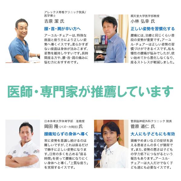 座椅子 1人掛け 腰痛 おしゃれ 姿勢 集中力 学習 コンパクト 骨盤 坐骨 腰痛クッション アーユルチェアー メディカルシート(座イス＆座面シートタイプ)_17