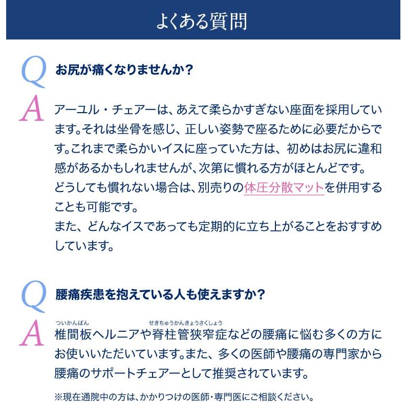 椅子 腰痛 スツール おしゃれ リビング ダイニングチェア 姿勢 学習 骨盤 坐骨 クッション アーユルチェアー スツールタイプ　SH49（座面の高さ49ｃｍ）_10