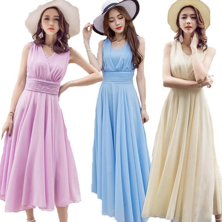 リゾートワンピ 無地 ワンピース マキシワンピ ビーチ ワンピース 夏 リゾートワンピ 海 シフォンワンピ ボヘミア風 Y アユストア 通販 Yahoo ショッピング