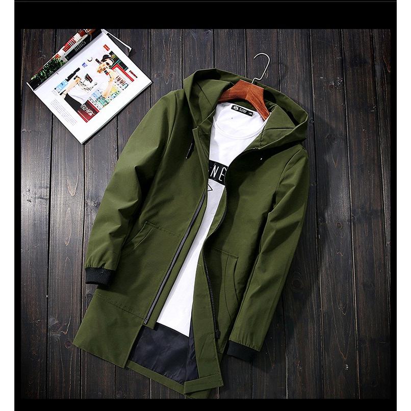 トレンチコート メンズ 春秋コート ロングコート ビジネスコート フード付き ジャケット スプリングコート アウター お洒落 カジュアル ファッション 無地 Y アユストア 通販 Yahoo ショッピング