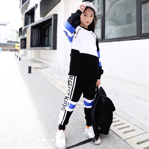 ジャージ キッズ 女子 上下 長袖 春秋 秋着 ジュニア 2点セット 子供服 セットアップ Tシャツ 長ズボン トレーナー スポーツウェア 運動着 可愛い おしゃれ 新品 Y アユストア 通販 Yahoo ショッピング