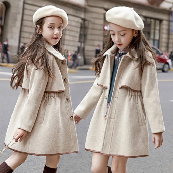 子供服 女の子 子供コート キッズ 秋冬 厚手 アウター モッズコート ロングコート キッズコート トレンチコート 冬コート カジュアル おしやれ 暖かい 防寒 新品 Y アユストア 通販 Yahoo ショッピング