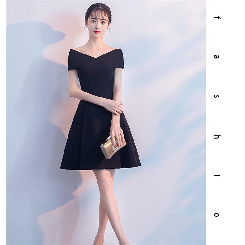 パーティードレス Party ワンピース 膝下 Dress フェミニン 二次会 膝丈 エレガント ミディアム 結婚式 ミニドレス