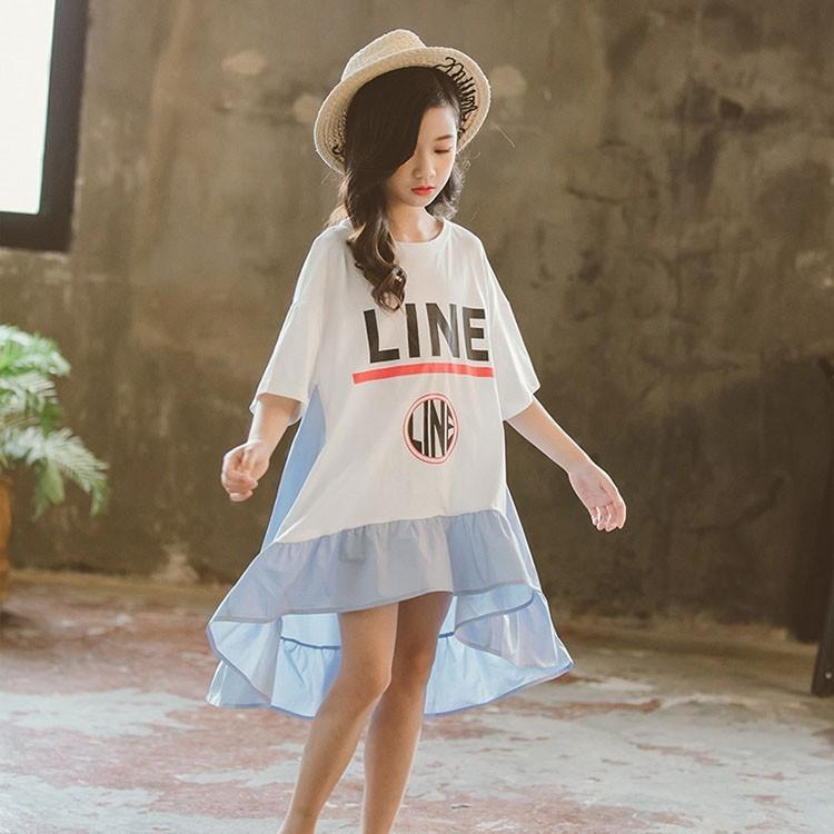 子供服 ワンピース キッズ 韓国子供服 女の子 ワンピース 膝丈 夏服 半袖ワンピース フレアワンピ ベビー ワンピース ドレス 可愛い 通学着 通園着 Y アユストア 通販 Yahoo ショッピング