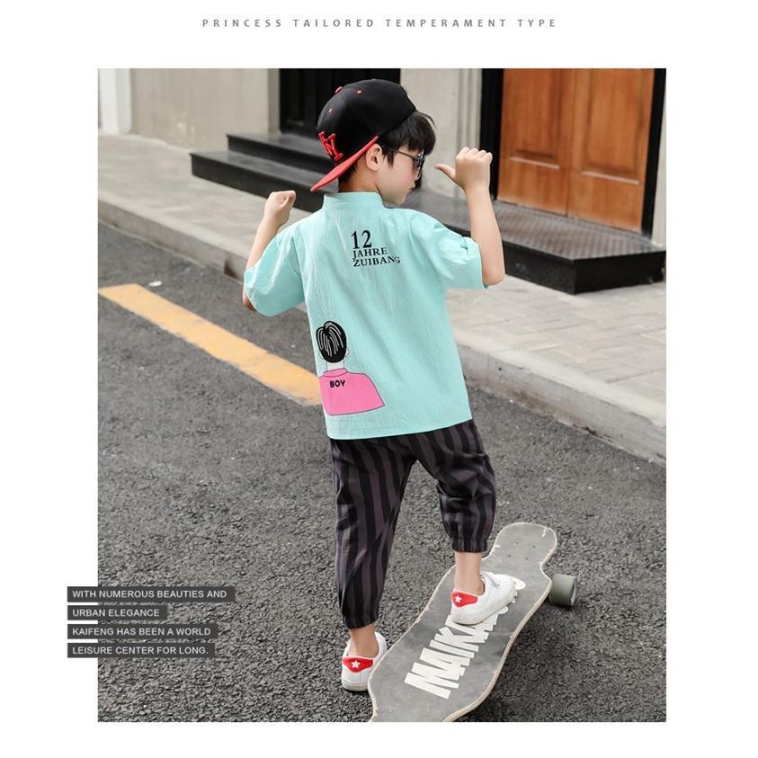 子供服 セットアップ 夏 男の子 ジャージ キッズ 韓国子供服 上下セット 2点セット 半袖 Tシャツ パンツ ベビー服 男児 おしゃれ 通学着 通園着 Y アユストア 通販 Yahoo ショッピング