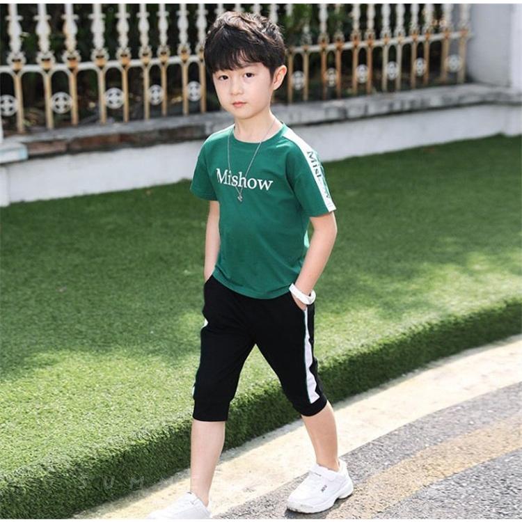 ジャージ キッズ 子供ジャージ ジュニア 上下セット 子供服 セットアップ 男の子 韓国子供服 半袖 Tシャツ ショートパンツ スウェット 男児 おしゃれ 通学着 Y アユストア 通販 Yahoo ショッピング
