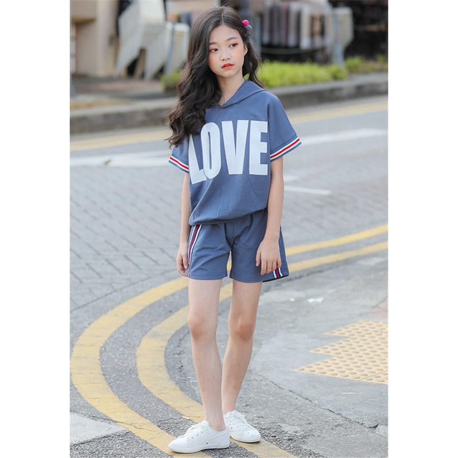 パープル 150cm Yns058 キッズ ショートパンツ セットアップ 上下セット 半袖 女の子 子供服 子供服セットアップ 男の子 76 Off 150cm