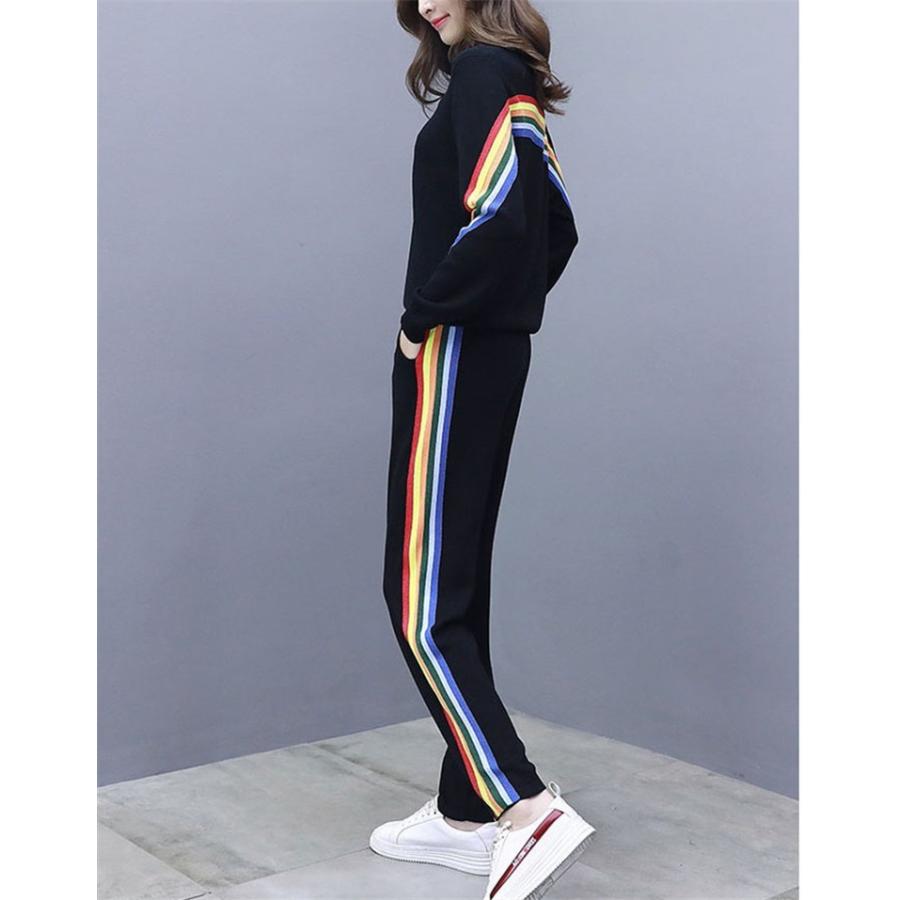 ジャージ レディース 上下 おしやれ 春秋 長袖 セットアップ カジュアル 40代 2点セット スウェット トレーナー スポーツウェア 運動服 部屋着 韓国風 着痩せ Y アユストア 通販 Yahoo ショッピング