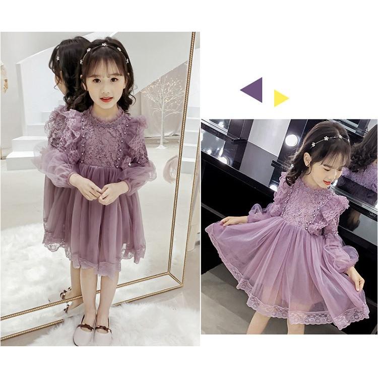 子供服 ワンピース キッズ 女の子 秋着 長袖 レースワンピース 膝丈 白 子供ドレス Dress 韓国子供服 ジュニア 結婚式 カジュアル おしゃれ 可愛い 新品 Y アユストア 通販 Yahoo ショッピング