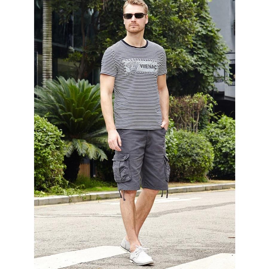 カーゴパンツ メンズ 夏用 ゆったり 五分丈 スリム 作業着 太め 作業ズボン ワークパンツ ミリタリー ショートパンツ ワイドパンツ 無地 カジュアル ボトムズ Y アユストア 通販 Yahoo ショッピング