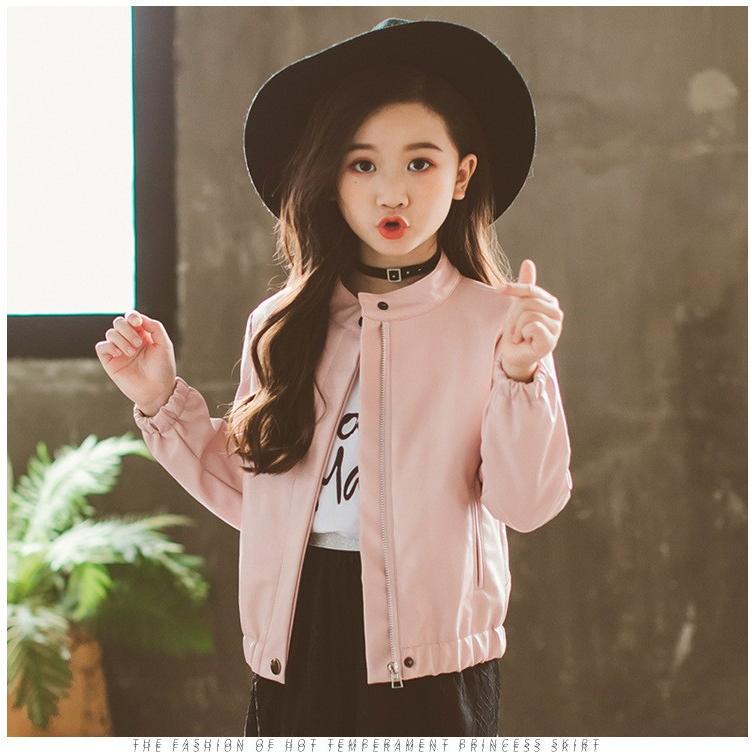 売り切れ必至 子供服 女の子 キッズ レザージャケット アウター 長袖 春秋 革ジャン Puジャケット 春コート ライダースジャケット ジュニア 防寒 お出かけ おしゃれ 可愛い 7sbbagg5cbd3a2ao P1ai