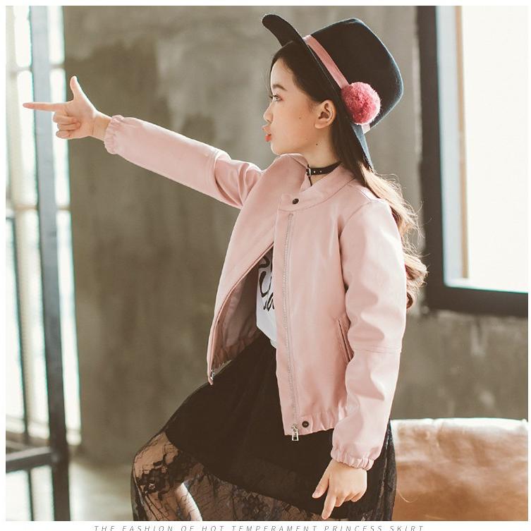 売り切れ必至 子供服 女の子 キッズ レザージャケット アウター 長袖 春秋 革ジャン Puジャケット 春コート ライダースジャケット ジュニア 防寒 お出かけ おしゃれ 可愛い 7sbbagg5cbd3a2ao P1ai