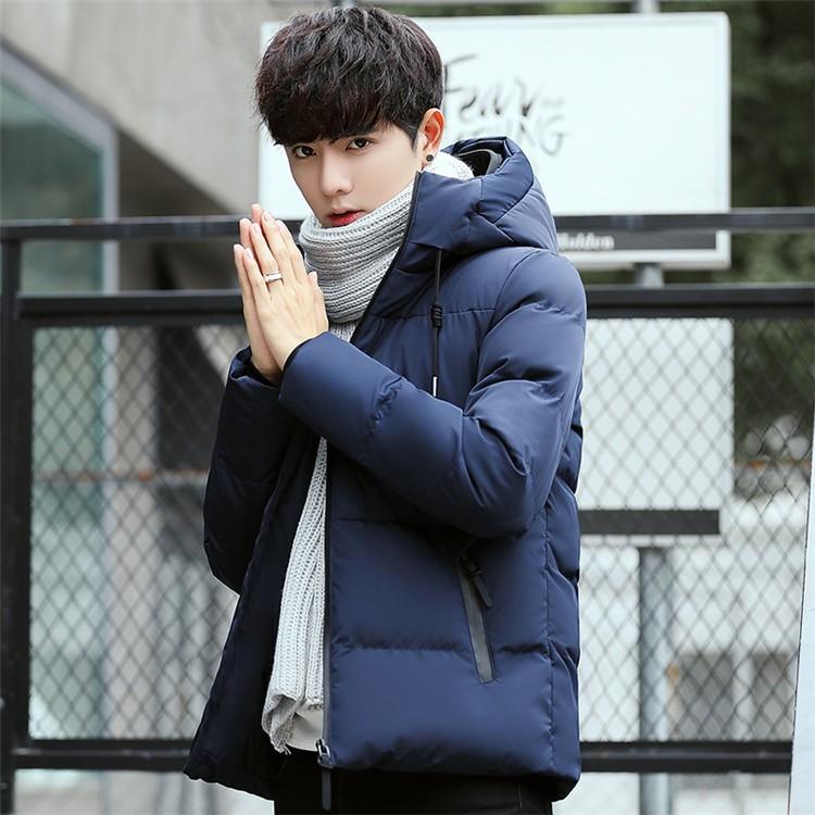 中綿コート メンズ 冬 アウター 厚手 中綿ジャケット ダウン風コート ショートコート パーカー フード付き 暖かい 防寒 大きいサイズ おしゃれ スリム 紳士 新品 Y4523 アユストア 通販 Yahoo ショッピング