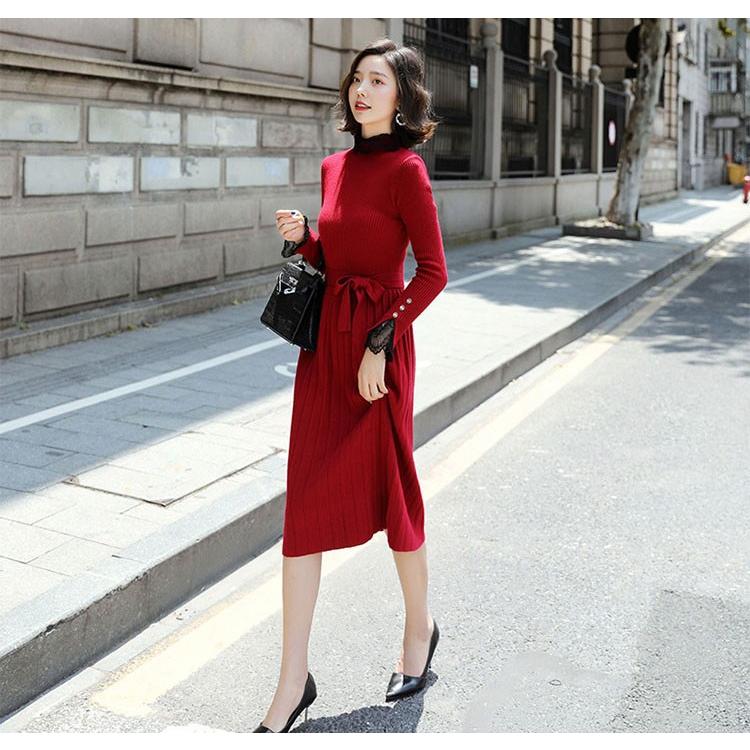 ニットワンピース レディース 40代 ロング コーデ 秋冬 長袖 カットソー セーター マキシワンピース きれいめ 上品 大きいサイズ おしゃれ 暖かい 着痩せ 新品 Y4524 アユストア 通販 Yahoo ショッピング