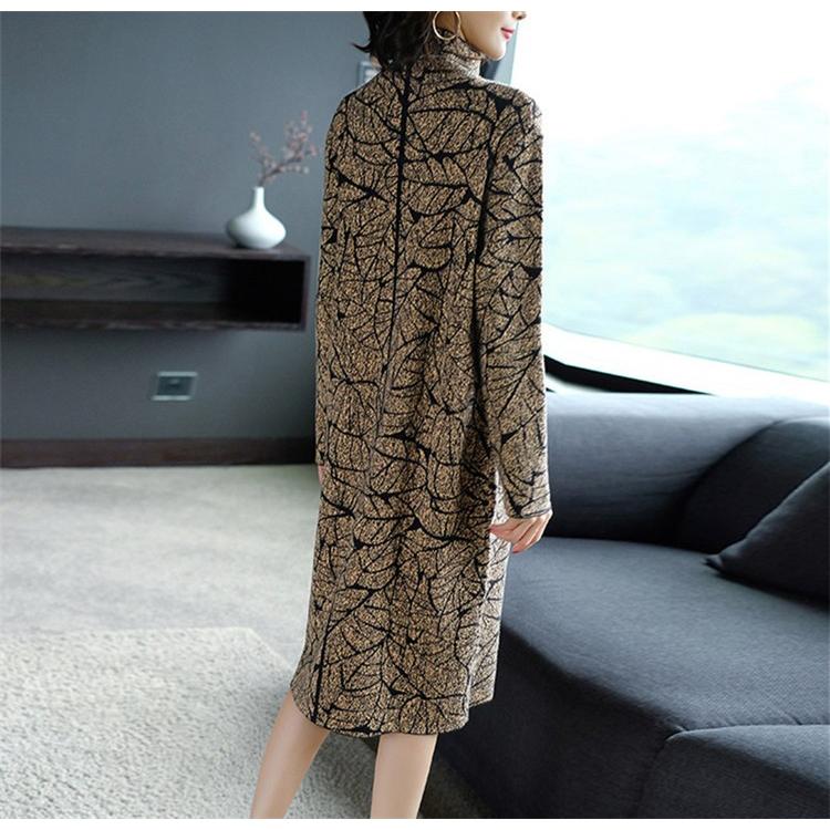 ニットワンピース レディース 40代 ロング コーデ 秋冬 長袖 カットソー セーター マキシワンピース きれいめ 上品 大きいサイズ おしゃれ 暖かい 着痩せ 新品 Y アユストア 通販 Yahoo ショッピング