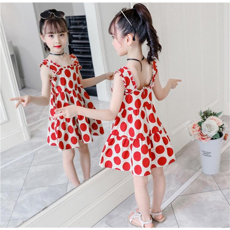 子供服 ワンピース ノースリーブ 春夏 女の子 キッズワンピース 薄手 ドット柄 チュニック 子供ドレス ジュニア おしゃれ 可愛い 女児 涼しい 新品 150cm 160cm Y アユストア 通販 Yahoo ショッピング