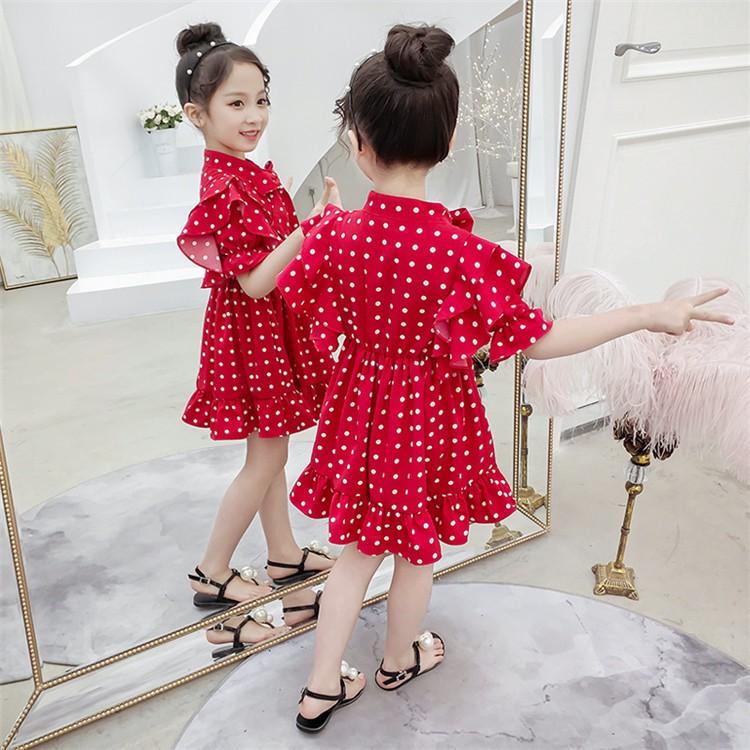 子供服 ワンピース 春夏 女の子 キッズワンピース 半袖 シフォンワンピース ドット柄 蝶結び チュニック 子供ドレス ジュニア おしゃれ カジュアル 可愛い 新品 Y アユストア 通販 Yahoo ショッピング