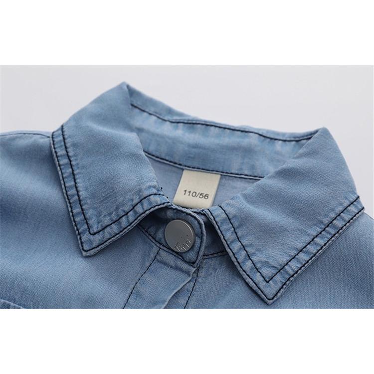 子供服 セットアップ キッズ 女の子 夏 2点セット 上下セット デニムシャツ 半袖 ワンピース ドット柄 ジュニア おしゃれ 可愛い カジュアル 小学生 新品 150cm Y アユストア 通販 Yahoo ショッピング