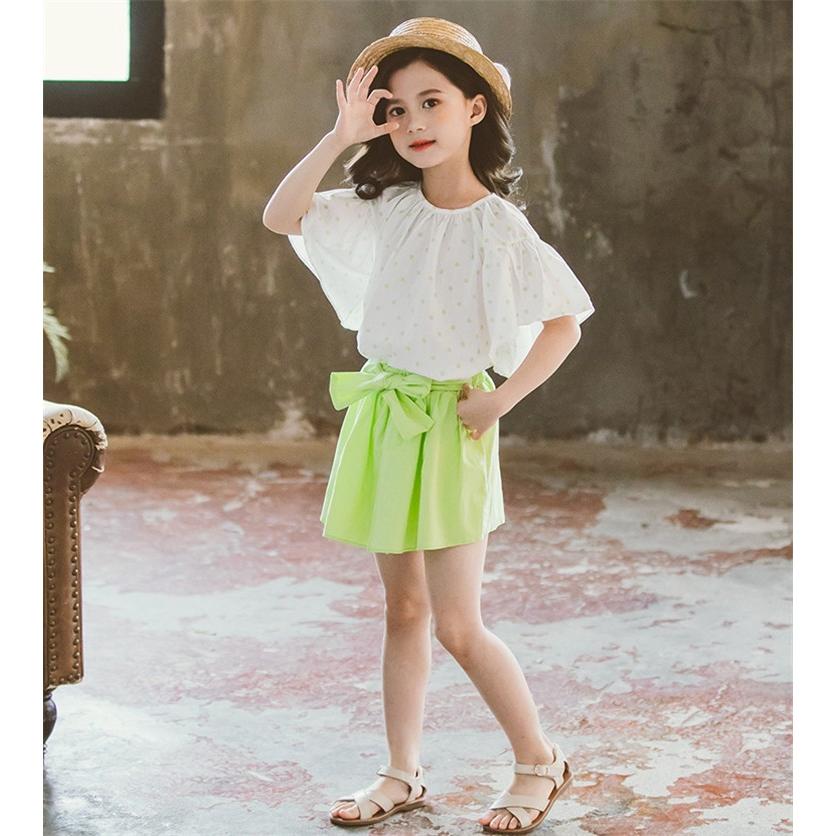 キッズ キュロット スカート Tシャツ 130 キッズ 130 Tシャツ キュロット スカート