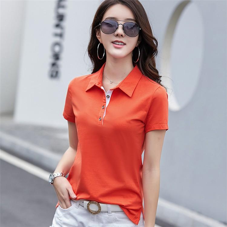 Tシャツ レディース 半袖 安い おしゃれ 韓国風 夏 スポーツ 無地 トップス ポロシャツ カットソー 折り襟 40代 きれいめ カジュアル 大きいサイズ 着痩せ 新品 Y アユストア 通販 Yahoo ショッピング