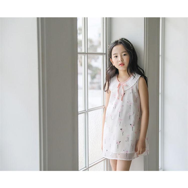 ワンピース キッズ 子供服 女の子 夏 キッズワンピース ノースリーブ チュール フリル チュニック 子供ドレス お姫様 おしゃれ カジュアル 可愛い 小学生 新品 Y アユストア 通販 Yahoo ショッピング