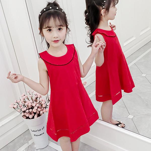 ワンピース キッズ 子供服 女の子 夏 キッズワンピース 膝丈ワンピース ノースリーブ Aライン 子供ドレス ジュニア 子ども お姫様 おしゃれ 可愛い カジュアル Y アユストア 通販 Yahoo ショッピング