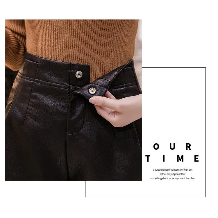 最高品質 ワイドパンツ レザーパンツ 本革 ガウチョパンツ ロングシーズン レザー 羊革 ゆったり 九分丈 Pu お出掛け 秋冬 美脚 着痩せ 上品 Escape60edu Com Br