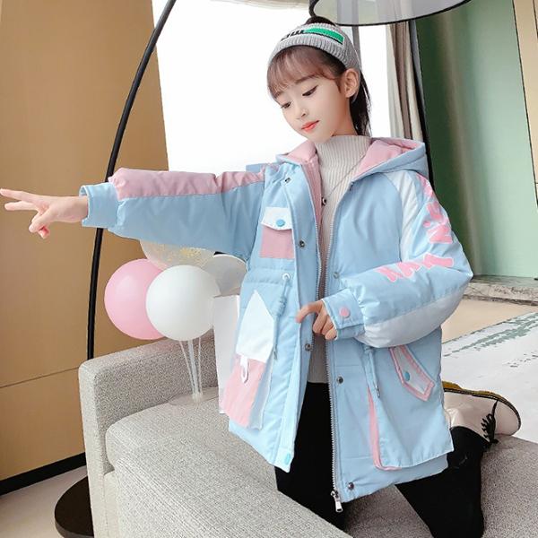 高評価 綿入りコート キッズ 子供服 女の子 冬服 アウター 綿入れの服 中綿コート ダウン風コート 中綿ジャケット パーカー フード付き 暖かい おしゃれ 可愛い 防寒 Simbcity Net