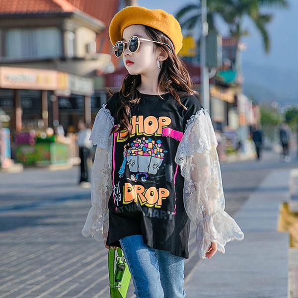 ビッグ割引 Tシャツ キッズ 長袖 韓国子供服 女の子 トップス 春服 ブラウス レース 子供服 ジュニア 普段着 ベビー服 カジュアル 可愛い おしゃれ お出かけ 通学着 新品 Simbcity Net