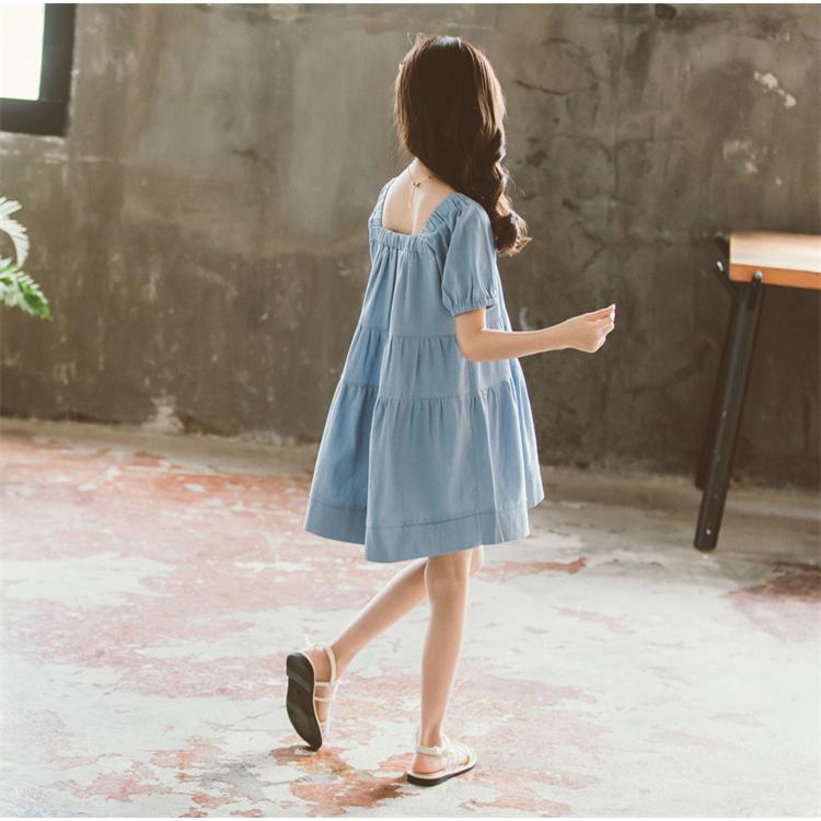 子供服 ワンピース 160 キッズ 女の子 春夏 半袖 ワンピース 蝶結び 韓国子ども服 ジュニア 子供ドレス Dress ベビー服 お姫様 おしゃれ 可愛い カジュアル 新品 Y アユストア 通販 Yahoo ショッピング