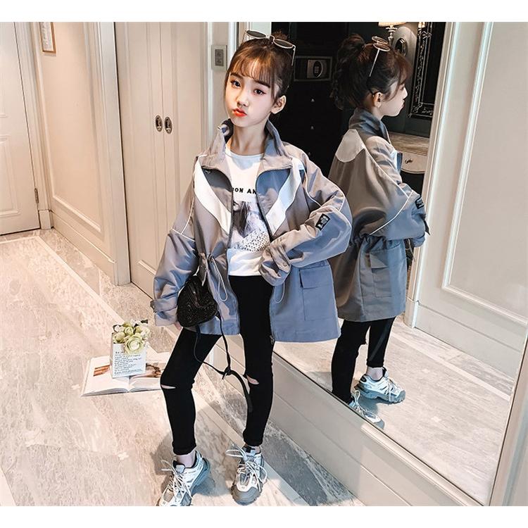 トレンチコート キッズ 子供服 女の子 アウター 春秋 コート ジャケット 韓国子供服 ジュニア トップス おしゃれ 可愛い カジュアル 小学生 通学着 新品 150 160 Y アユストア 通販 Yahoo ショッピング