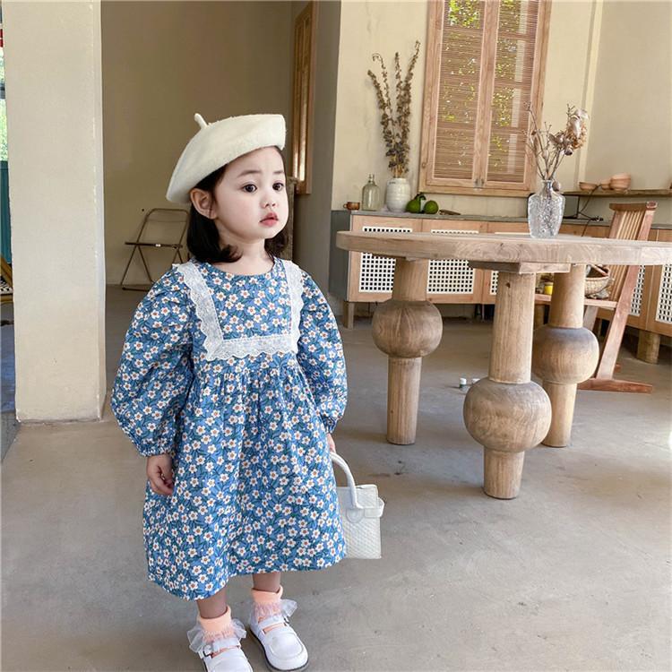 手数料安い キッズ 春服 コットン ワンピース 80 長袖 ドット 女の子 韓国 子ども服 ワンピース キッズ 長袖 2022年新入荷 女の子 子供服 こども服 子ども服 ドレス 秋 冬 春 通園 通学 プレゼント